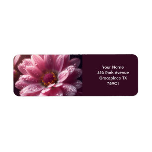 Fantasy Cute Pink Flower Dew