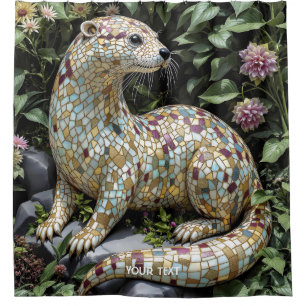 Fantasy Cute Playful Otter Sculpture