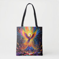Fantasy Cute Prism Phoenix Rising