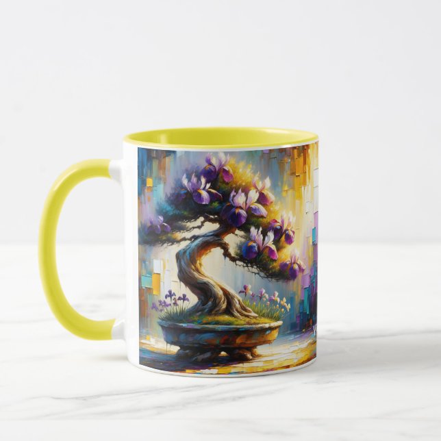 Fantasy Cute Purple Mini Tree Mug (Left)