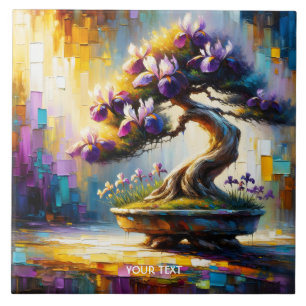 Fantasy Cute Purple Mini Tree Tile