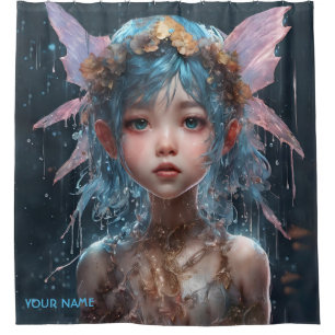 Fantasy Cute Rainy Forest Fairy