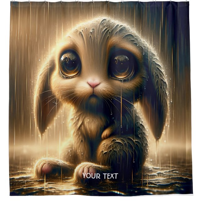 Fantasy Cute Sad Bunny Rain (Front)