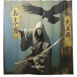 Fantasy Cute Samurai Katana Mask