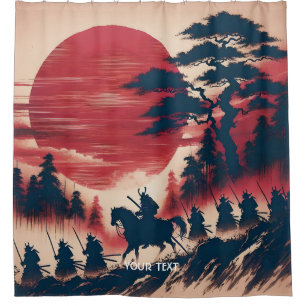 Fantasy Cute Samurai Sun Rising