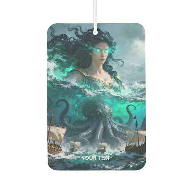Fantasy Cute Sea Ancient Creature Air Freshener (Front)
