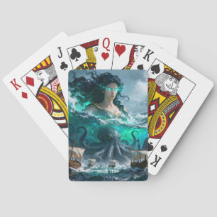 Fantasy Cute Sea Ancient Creature Playing Cards