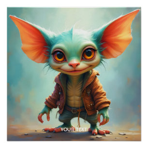 Fantasy Cute Small Adorable Creature Poster
