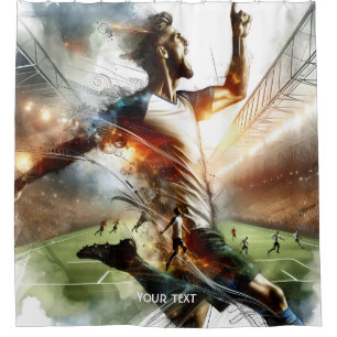 Fantasy Cute Soccer Player Stadium