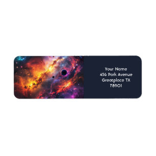 Fantasy Cute Space Scenes Collage