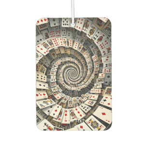Fantasy Cute Spiral Cards Staircase Air Freshener