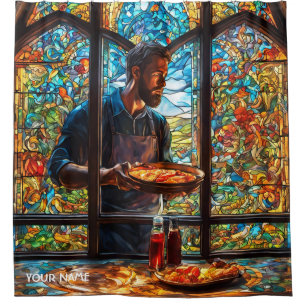 Fantasy Cute Stained Glass BBQ