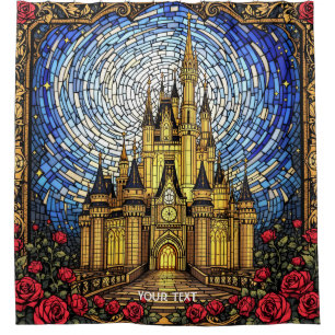 Fantasy Cute Stained Glass Castle