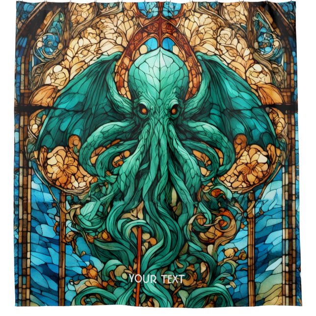 Fantasy Cute Stained Glass God (Front)
