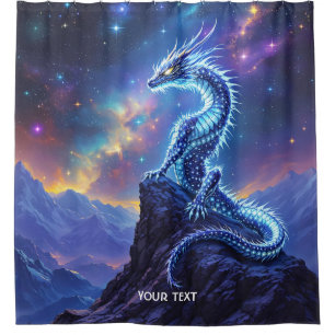 Fantasy Cute Starlight Dragon Skies