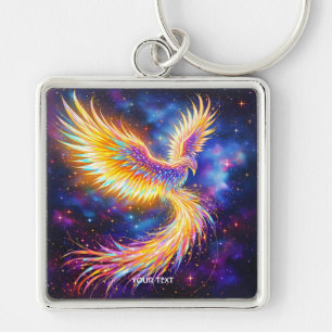 Fantasy Cute Starlight Phoenix Space Keychain