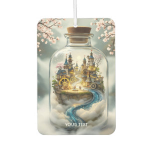 Fantasy Cute Steampunk Bottle City Air Freshener