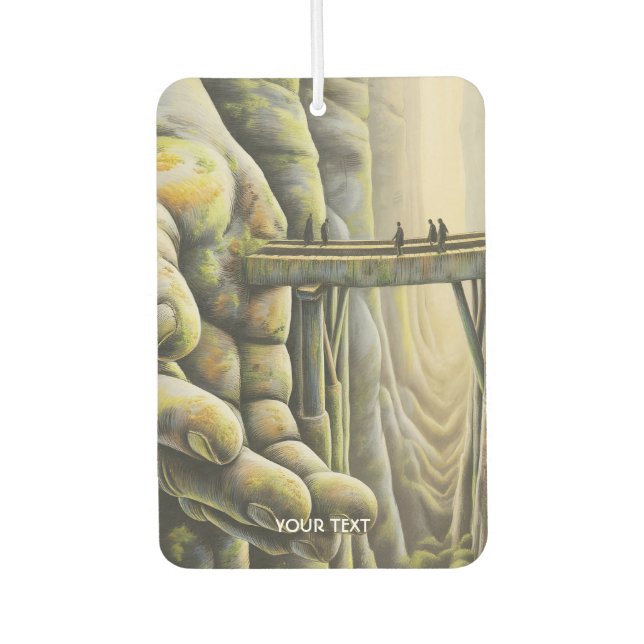 Fantasy Cute Stone Hand Bridge Air Freshener (Front)