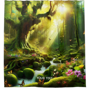 Fantasy Cute Sun Trees Forest