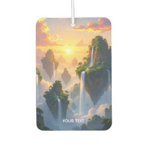 Fantasy Cute Sunset Islands Waterfalls Air Freshener