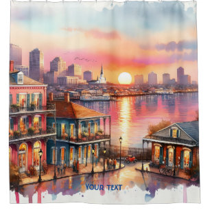 Fantasy Cute Sunset New Orleans View