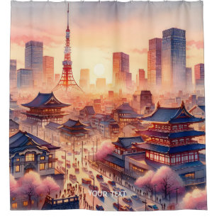 Fantasy Cute Sunset Tokyo View