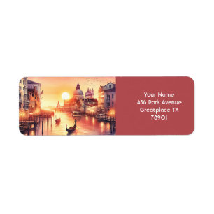 Fantasy Cute Sunset Venice View