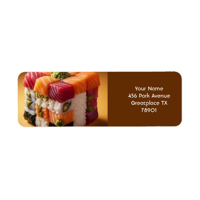 Fantasy Cute Sushi Small Cube (Front)