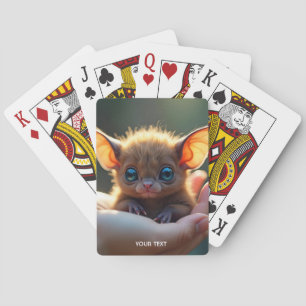Fantasy Cute Tiny Bat Hand Playing Cards