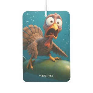 Fantasy Cute Turkey Sea Torpedo Air Freshener