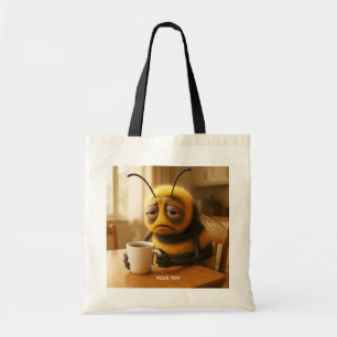 Fantasy Cute Very Tired Bee Tote Bag