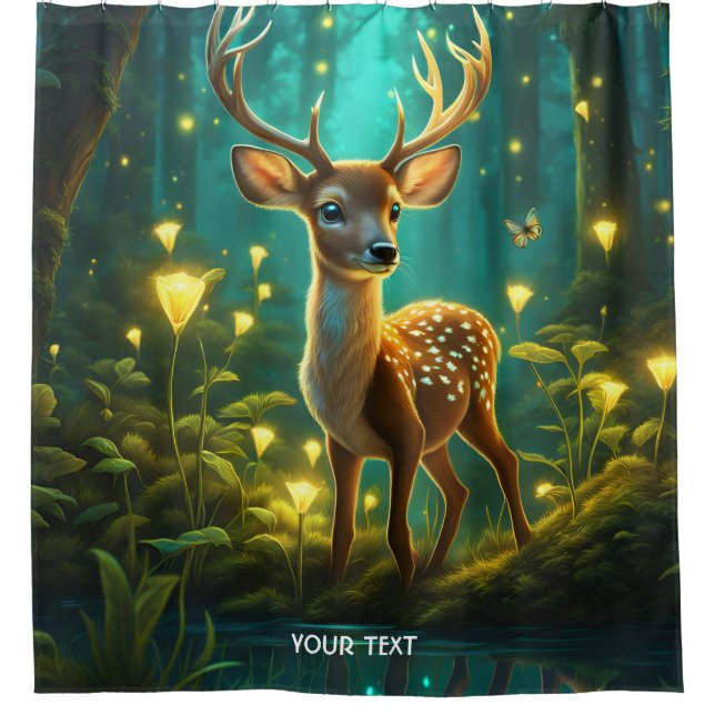 Fantasy Cute Vivid Baby Deer Forest (Front)