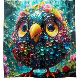 Fantasy Cute Vivid Bird Yellow Eyes