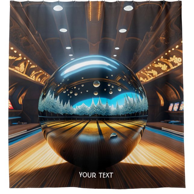 Fantasy Cute Vivid Bowling Glass Ball (Front)