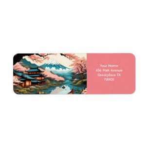 Fantasy Cute Vivid Cherry Japanese Landscape