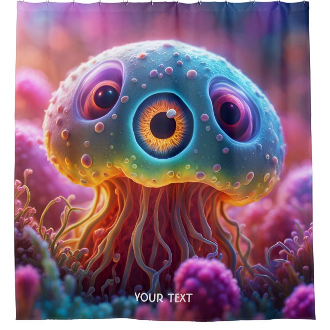 Fantasy Cute Vivid Eyes Sea Creature (Front)