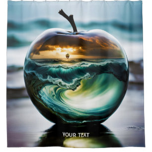 Fantasy Cute Vivid Glass Apple Sea