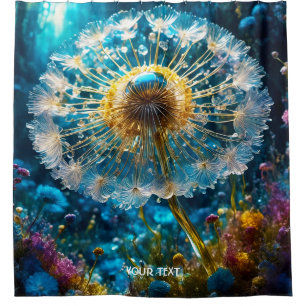 Fantasy Cute Vivid Glass Flower Forest