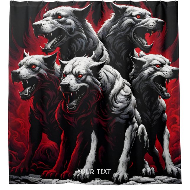 Fantasy Cute Vivid Gothic Lithography Hounds (Front)