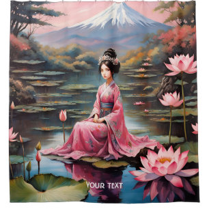 Fantasy Cute Vivid Japanese Girl Lake