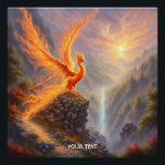 Fantasy Cute Vivid Lake Phoenix Fire Poster<br><div class="desc">Fantasy Cute Vivid Lake Phoenix Fire. Perfect As A Birthday Gift Or For Any Kind Of Party</div>