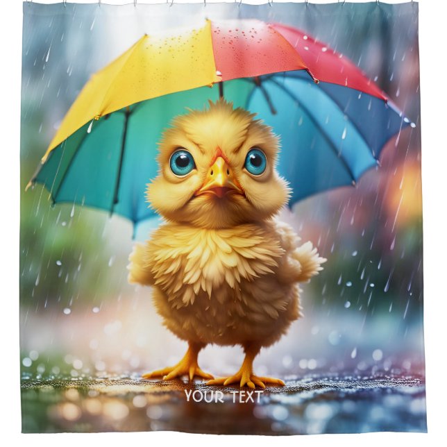 Fantasy Cute Vivid Spring Rain Chicken (Front)