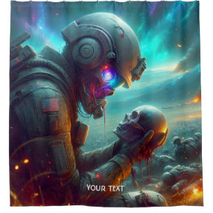 Fantasy Cute Warrior Space Mourning