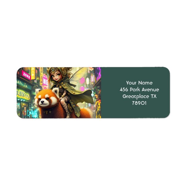 Fantasy Cute Wild Panda Ride (Front)