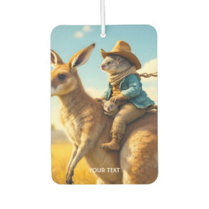 Fantasy Cute Wombat Kangaroo Koala Air Freshener