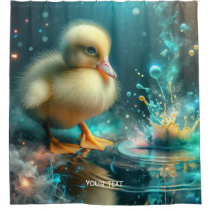 Fantasy Cute Yellow Duck Cub
