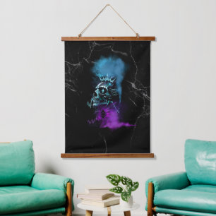 Fantasy Design   Cryptocurrency   Ethereum Marble Hanging Tapestry