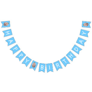 Fantasy dinosaurs bunting flags