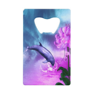 Fantasy Dolphin Credit Card Bottle Opener