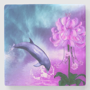Fantasy Dolphin Stone Coaster